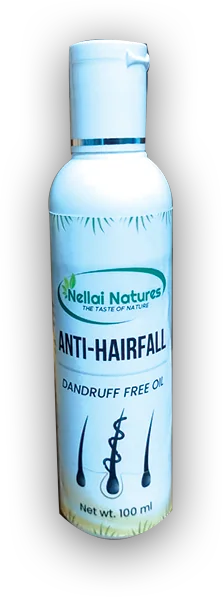 Nellai Natures Anti-Hairfall Oil bottle